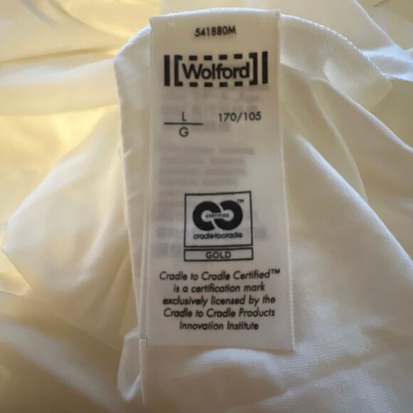 NWT Wolford Aurora Pure Top White L 52729 Biodegradable Skinwear Cradle to Cradl - Picture 14 of 14
